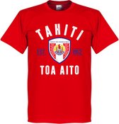 Tahiti Established T-Shirt - Rood - XXXL