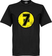 Barry Sheene No7 T-Shirt - Zwart - XXL