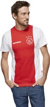 Ajax T Shirt Senior - Maat S - Rood/Wit