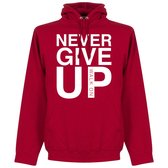 Never Give Up Liverpool Hoodie - Rood - Kinderen - 152