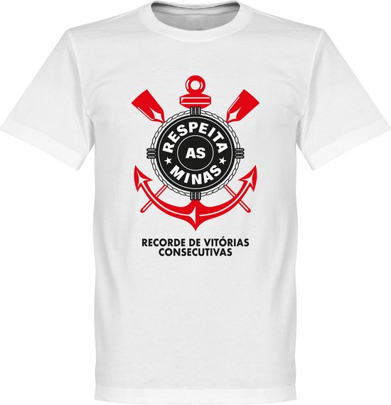 Corinthians Minas T-Shirt - Wit  - L