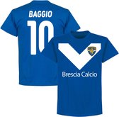 Brescia Baggio 10 Team T-Shirt - Blauw - L