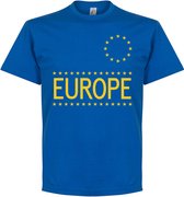 Team Europe T-shirt - Blauw - XXXXL