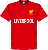 Liverpool Retro T-Shirt - Rood - XS