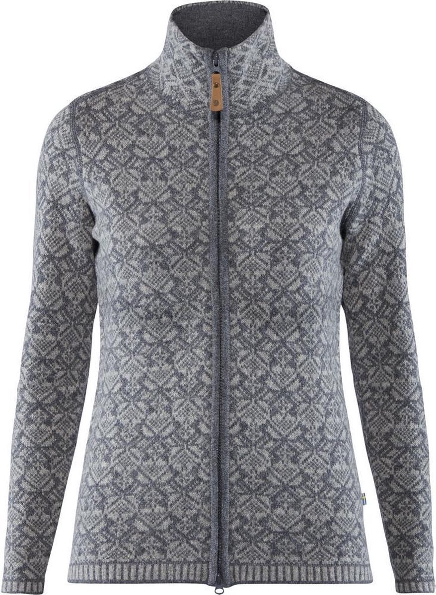 Fjallraven Snow Cardigan W Dames Outdoorvest Grijs