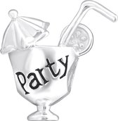 Bead cocktail party | Bedel | Zilverana | geschikt voor Biagi , Pandora , Trollbeads armband | 925 zilver