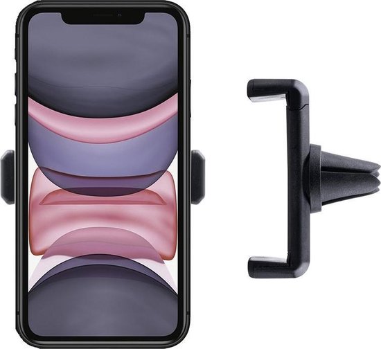 meesteres Gezond Miljard Shop4 - iPhone 11 Autohouder Verstelbare Ventilatierooster Houder Zwart |  bol.com