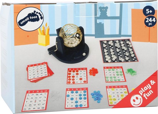 Thumbnail van een extra afbeelding van het spel Bingo Game Set with Drum
