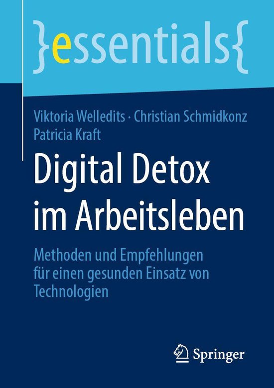 Business and Economics (German Language) - Digital Detox im  ... - cover