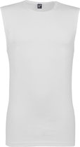Alan Red Heren Tanktop Orlando Wit Stretch Ronde Hals Body Fit 2-Pack - S