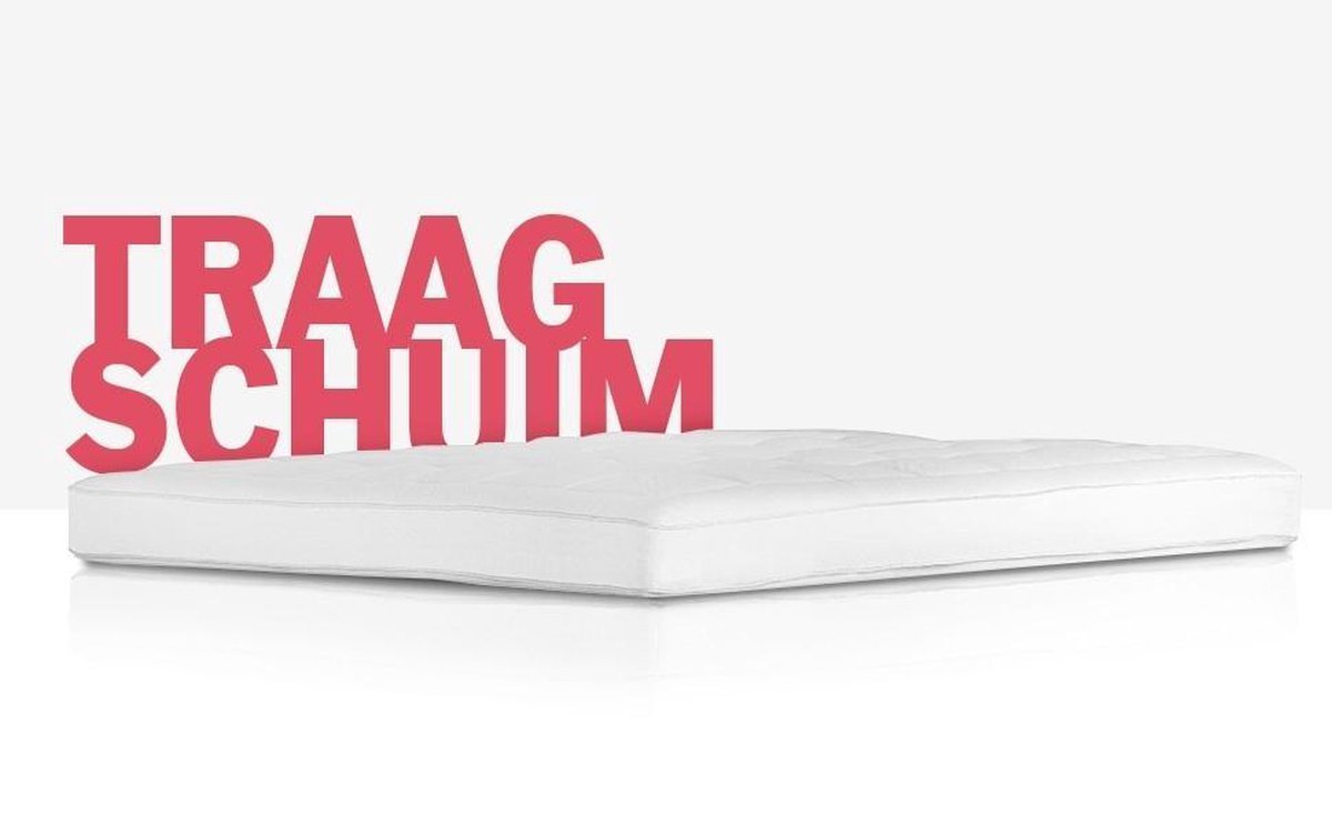 Traagschuim topdekmatras 10 cm 160 x 210 cm