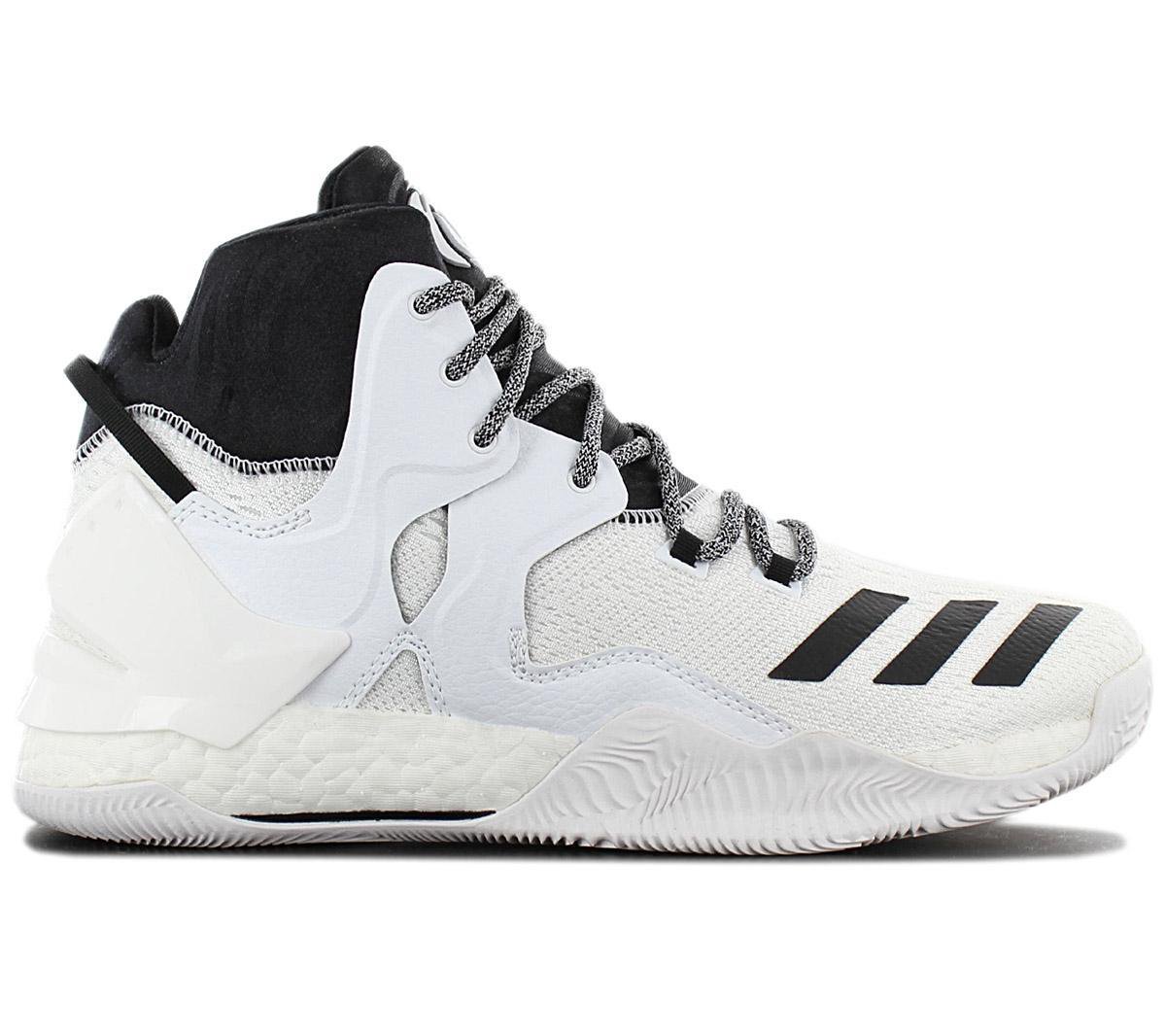 Adidas Derrick D Rose 7 B54137 Heren Basketbalschoenen Sportschoenen  Sneaker Wit - Schoenen.nl