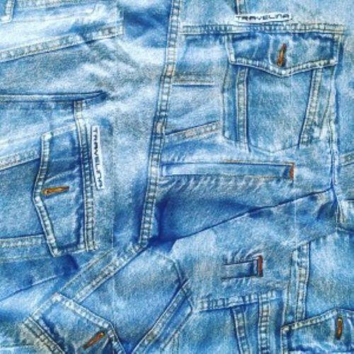 Verschoningsmatje blue denim Verschoningsmatje blue denim