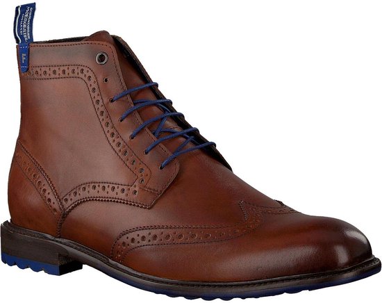 | Floris Van Bommel Heren Veterboots 10506 Cognac | Floris Van Bommel Heren Veterboots 10506 Cognac