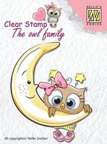 Stempel  The owl family  Maan