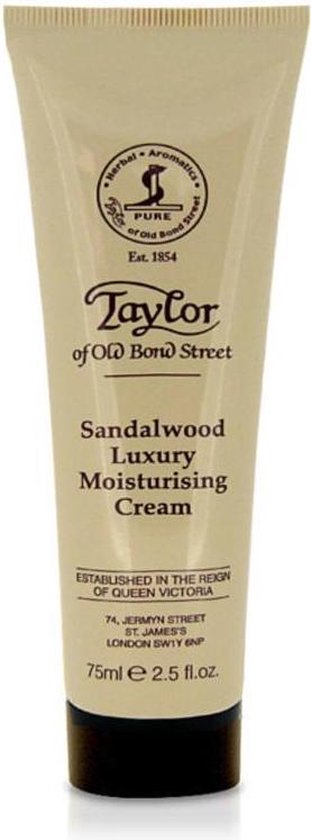 Taylor of Old Bond Str. moisturiser Sandelhout 75ml
