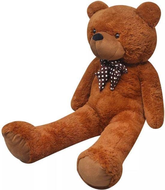 Grote Knuffel Teddy beer Pluche 150cm - Teddy bear Speelgoed - Teddybeer  (INCL... | bol.com
