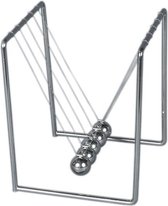 Newton pendel cradle met 5 ballen - Wetenschap spel / Kantoor/bureau decoratie gadget