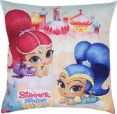 Sierkussen - Shimmer & Shine - Multicolor - 40 Cm X 40 Cm