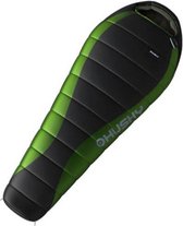 Husky mummyslaapzak Dinis -10°C - 220 x 85 cm - Grijs met Groen