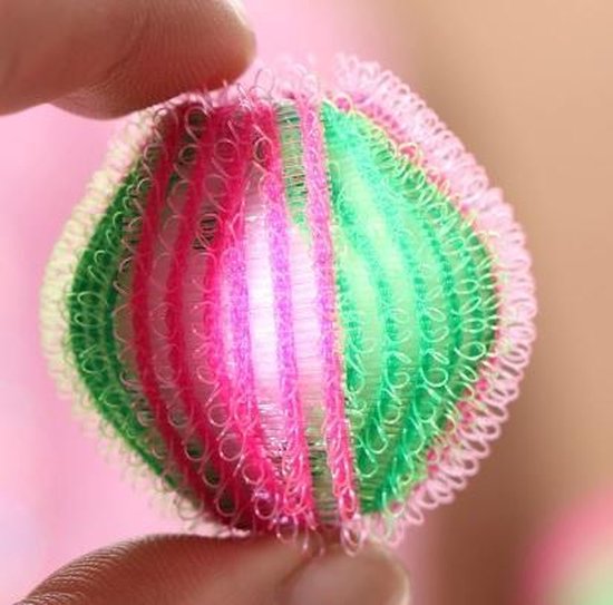 6 stuks ontharingsballen voor in de wasmachine - Anti-Pluis Wasbal Set - Nylon Wasmachine Ballen - Wasballen Wasbol - Pluisballen