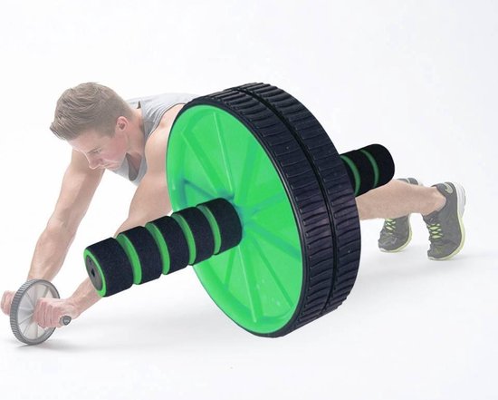 Ab wheel - ab roller - fitness wiel - training wiel - core workout -  buikspier trainer... | bol.com