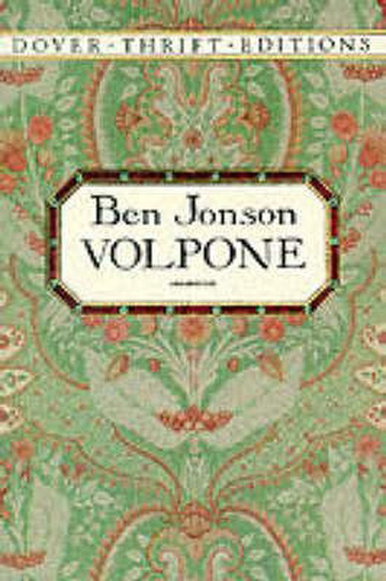 Volpone - cover