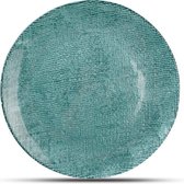 S&P Dessertbord 21cm Blauw/Groen Fabric