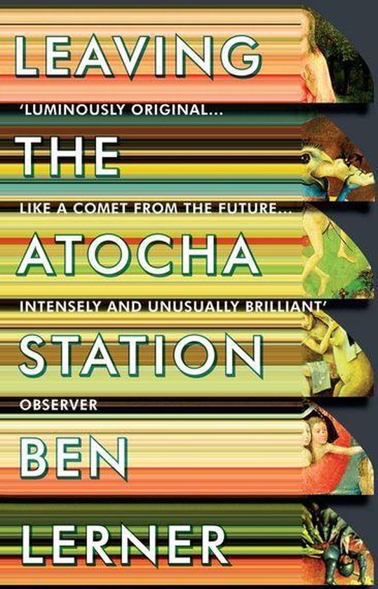 Boekomslag met de titel 'LEAVING THE ATOCHA STATION' door BEN LERNER.