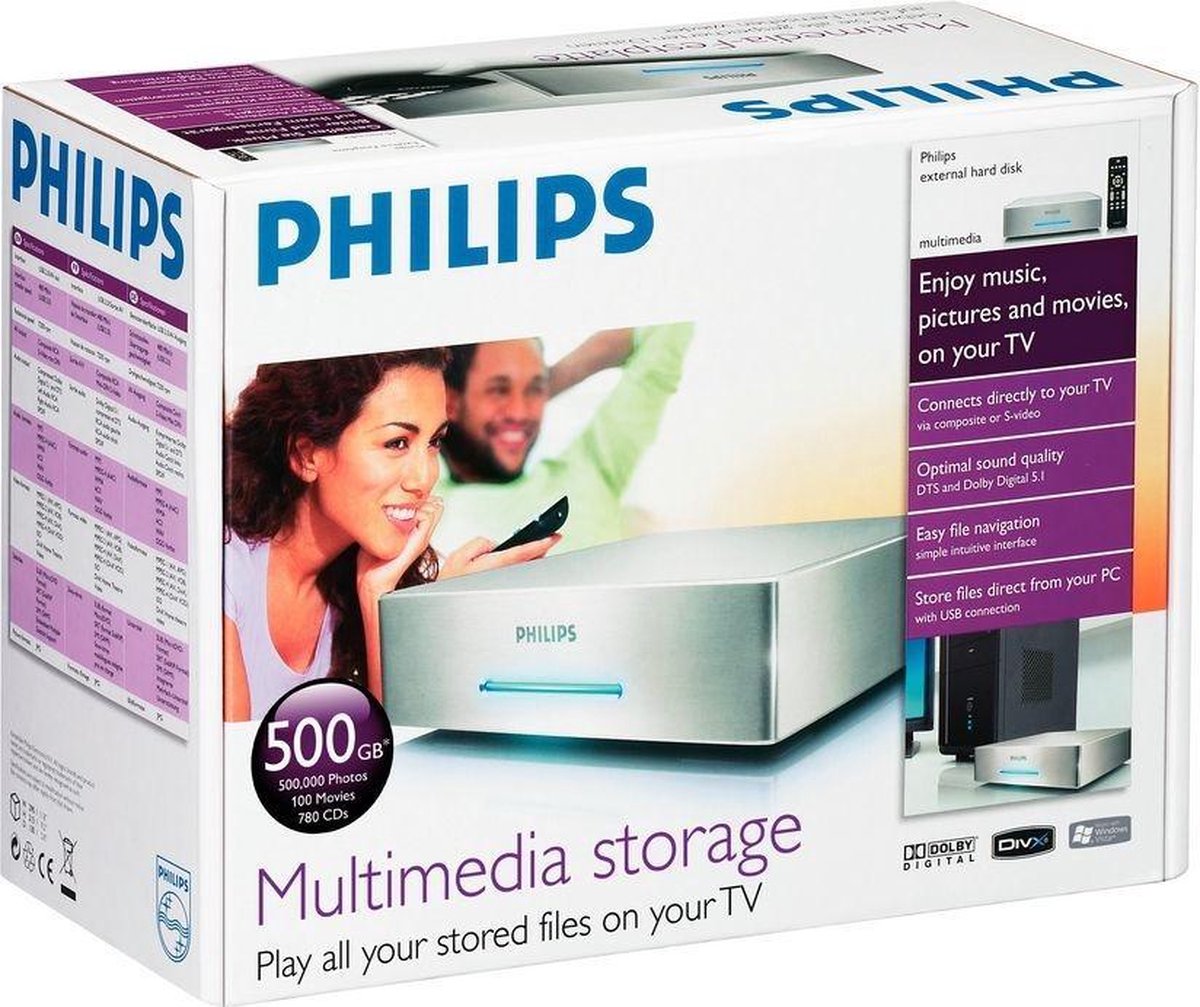 Philips Externe harde schijf SPE9025CC/10 | bol.com
