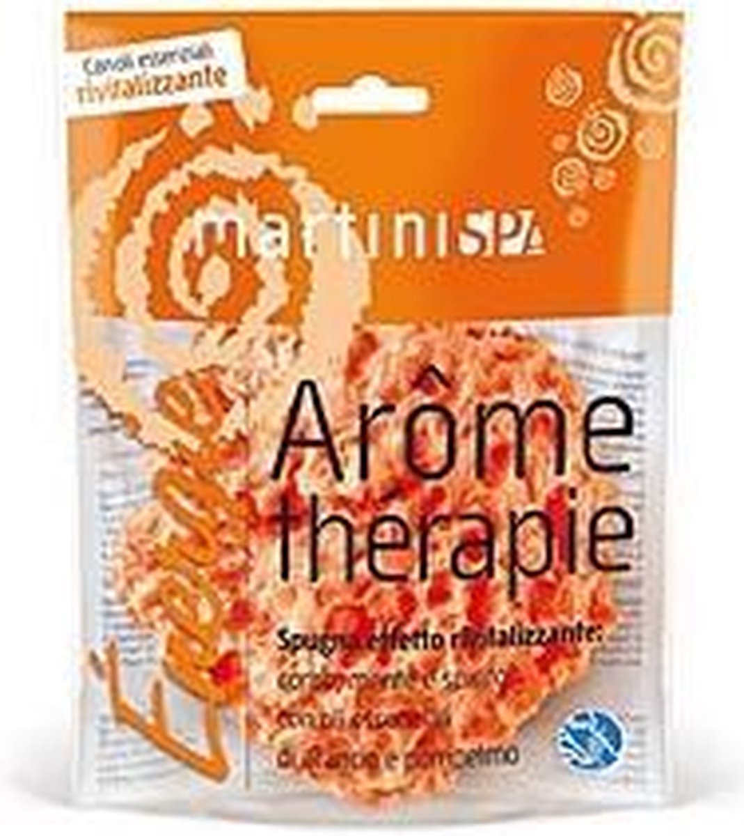 MartiniSpa-Aroma Therapie- Sinaasappel & Grapefruit - Badspons Ovaal