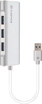 Cadyce USB 3.0 naar Gigabit Ethernet Adapter  Zilver