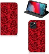 Geschikt voor iPhone 11 Pro Smart Cover Rood Rose