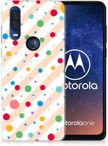 Motorola One Vision TPU bumper Dots