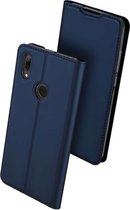 Huawei P Smart 2019 Wallet Hoesje Slimline - Navy