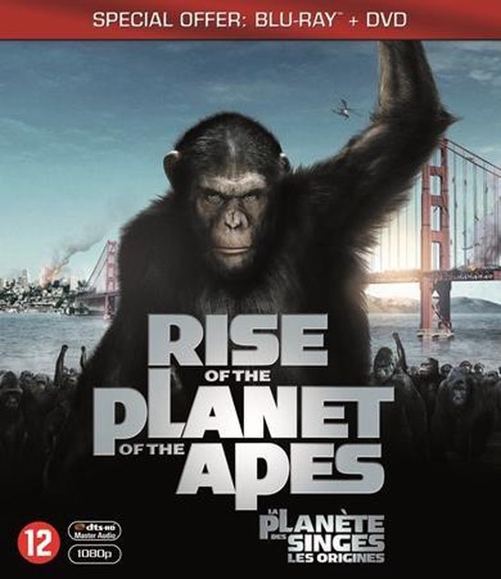 rise of the planet of the apes dvd