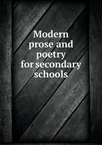 Modern prose and poetry for secondary schools