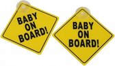 Baby on board auto bordjes