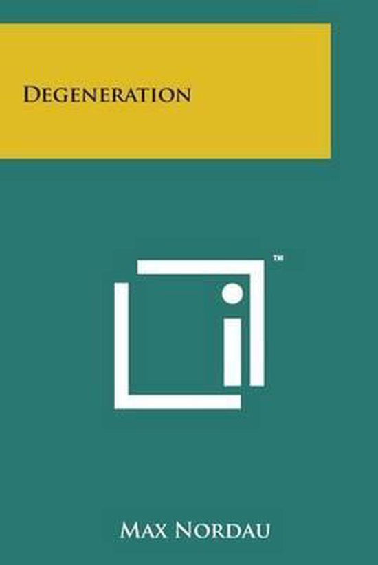Degeneration - cover