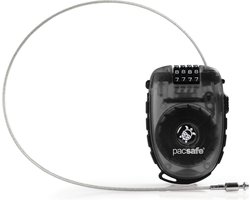 Pacsafe Retractasafe 250- Anti-diefstal 4-cijferig Hangslot / Kabelslot-Bruin