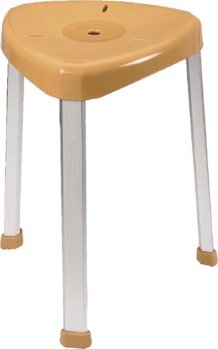 Careline douchekruk hoek model geel bol