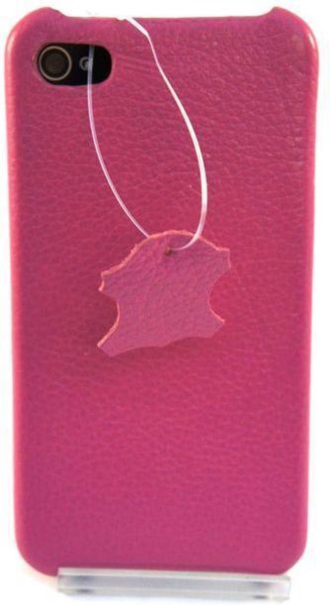 Leren Backcase Voor iPhone 4 - Roze