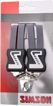 Simson Young snelbinder triobinder extra lang 61cm antraciet