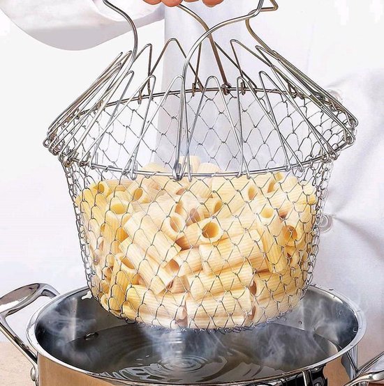 Passoire de cuisson pliable - Cuisson des pâtes - Passoire | bol.com