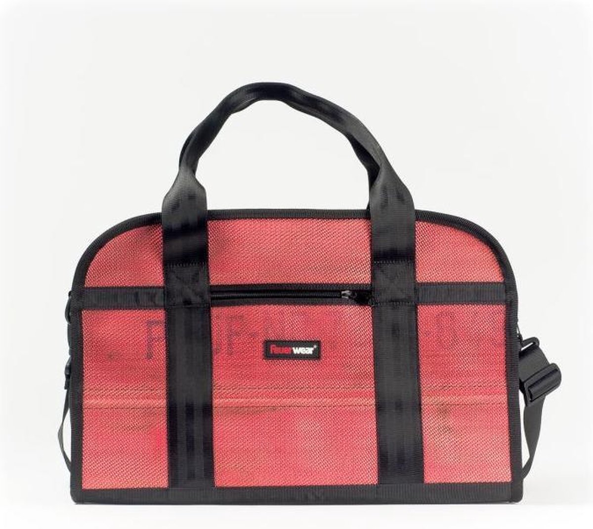 Feuerwear Sporttas Harris M - Rood - Zwart