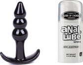 Buttplug Anaal & 1 Flacon Glijmiddel 100ml