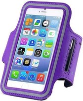 Sports armband case Paars Purple voor Apple iPhone 7 Plus