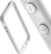 Apple iPhone 6 Plus Bumper Case hoesje Wit Transparant