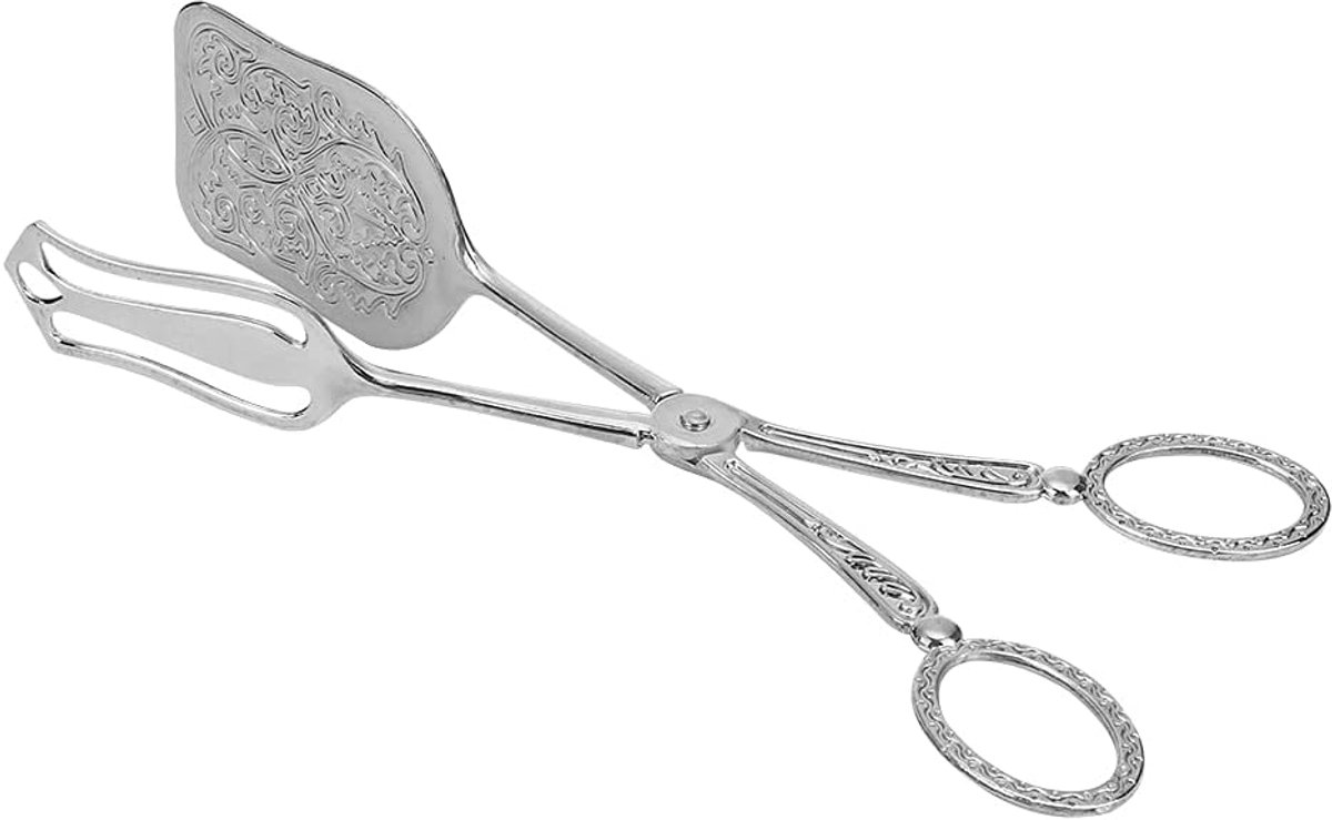 Cuhostki 1 Stuk - Broodtang - Vierkant Goud - Aluminium Legering - Keukengereedschap