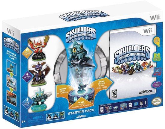 Skylanders Spyro's Adventure Pack Démarrage sur WII, tous les jeux vidéo WII sont chez